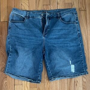 Universal Standard Denim Bae Shorts